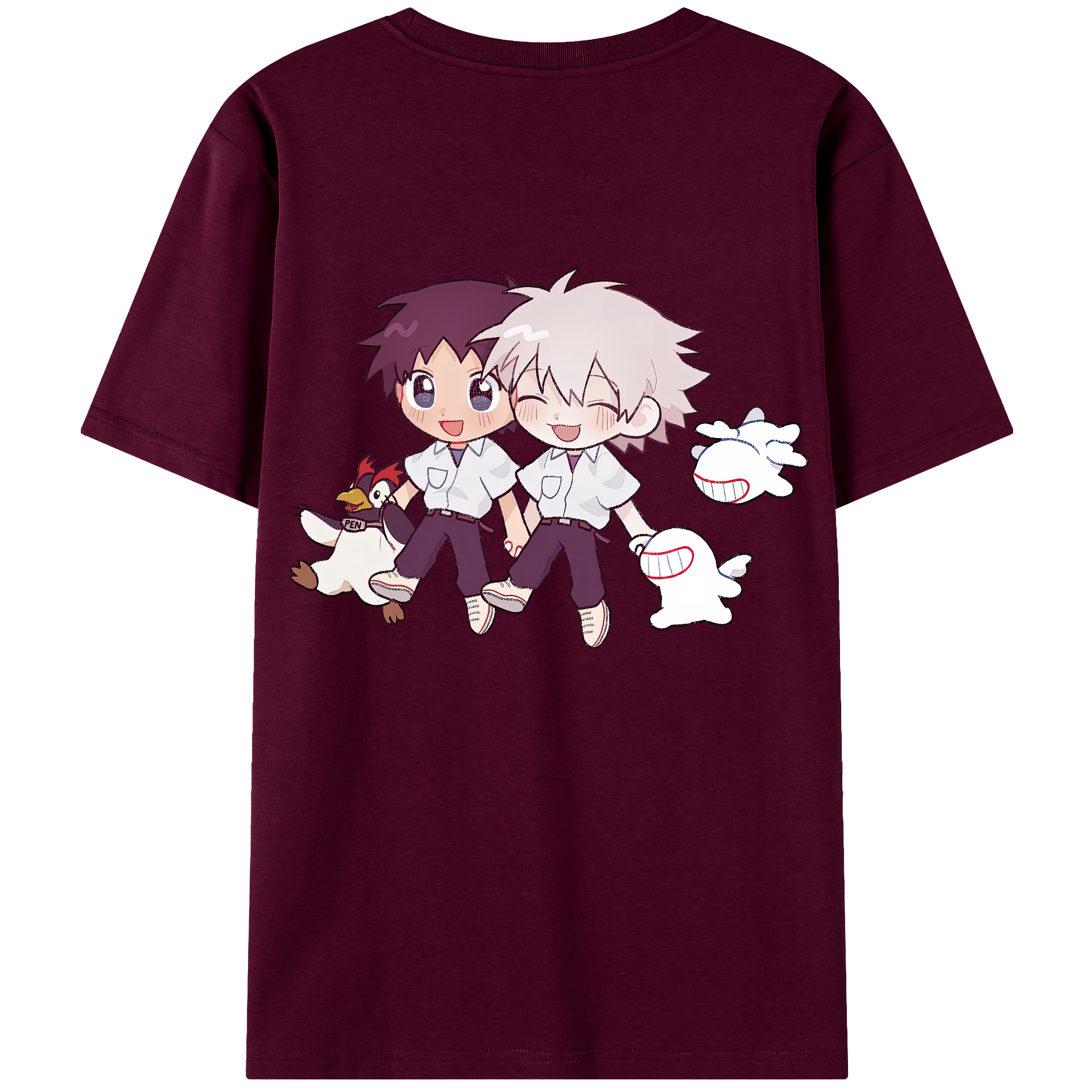 （画像用） EVA 新世紀エヴァンゲリオン レディース半袖Tシャツ(バックプリント)
